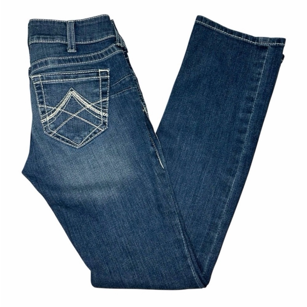 Ariat R.E.A.L Denim Women's Straight Leg Blue Jeans
